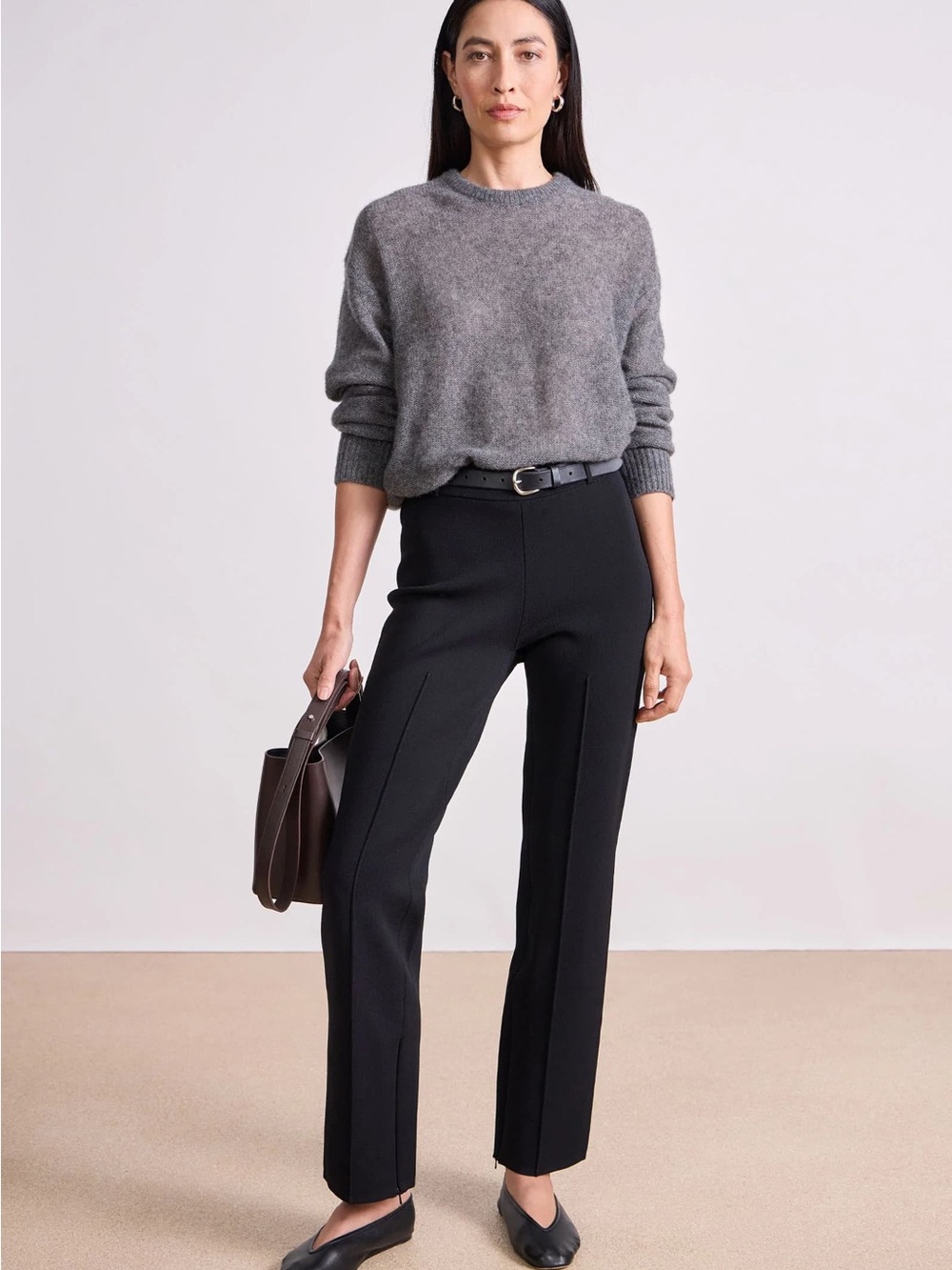 Apiece Apart Straight Pull-On Pants